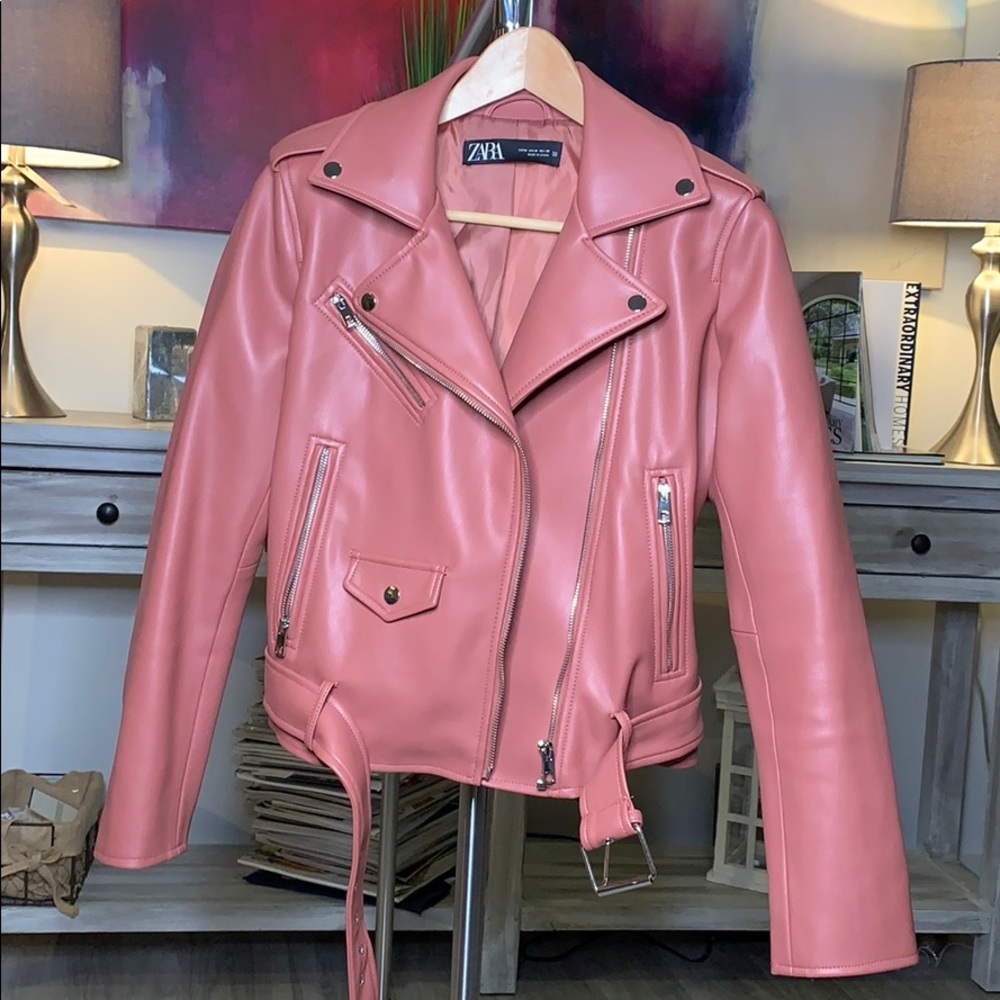 Zara Soft Leather Jacket!